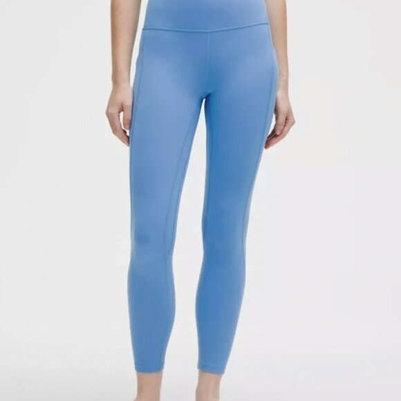 lululemon athletica Pants - Lululemon Align 25” with Pockets Pool Party Size 18